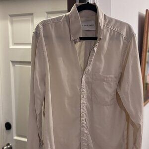 A Day's March - Cream Button Down - L